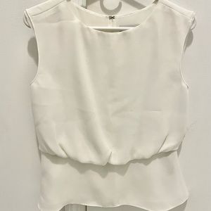 Calvin Klein Ivory Blouse Size 4